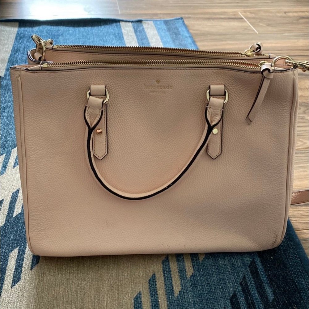 Kate Spade Blush Satchel Bag